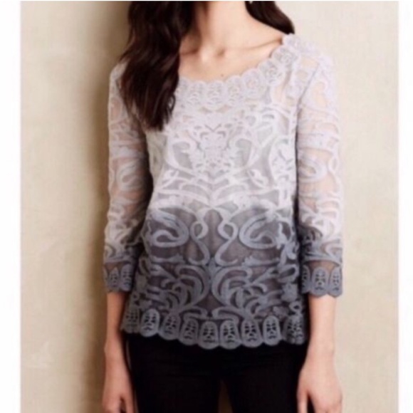 Meadow Rue• Anthropologie lace top - Picture 2 of 13